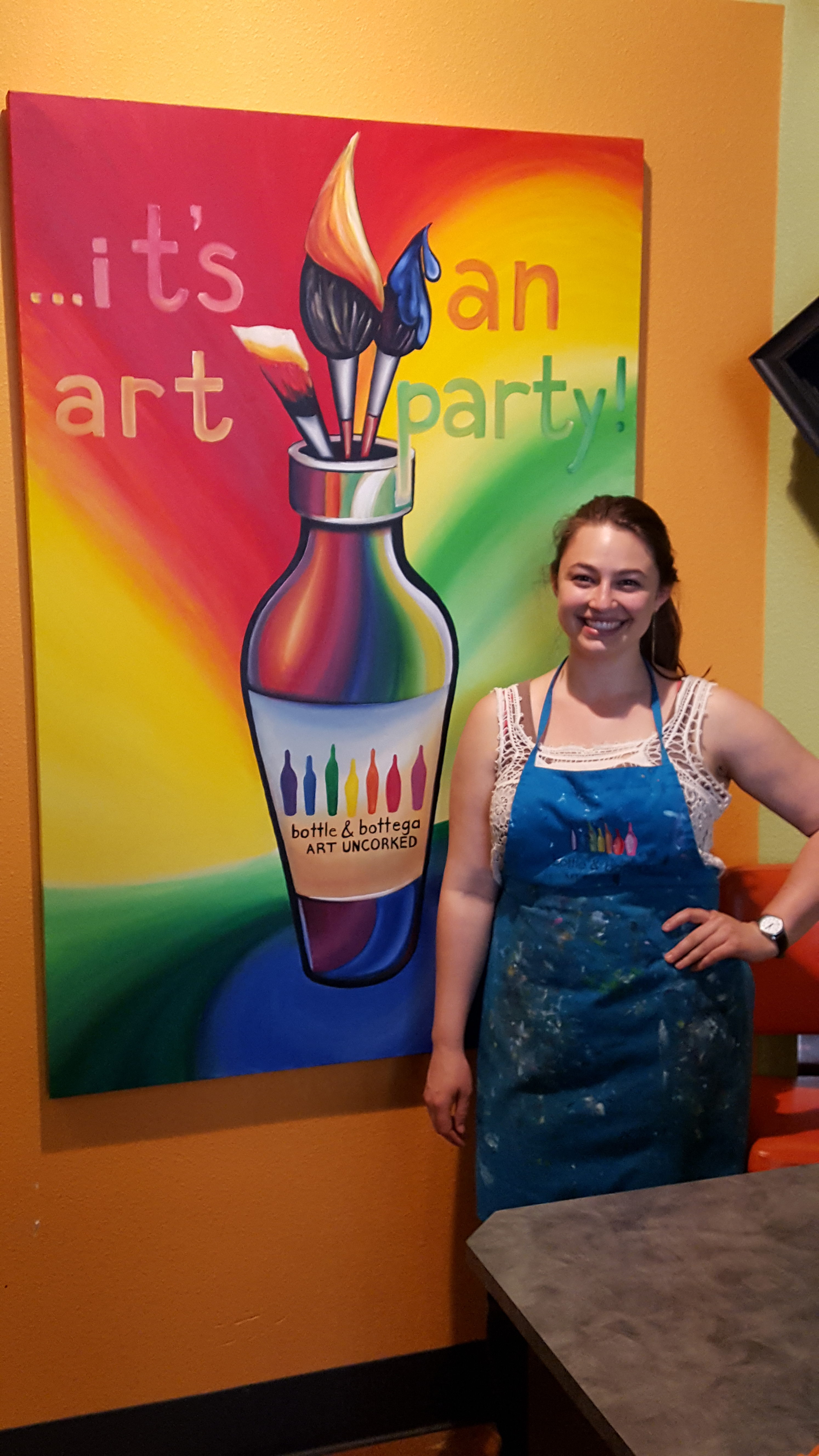 Bottle & Bottega Art Uncorked