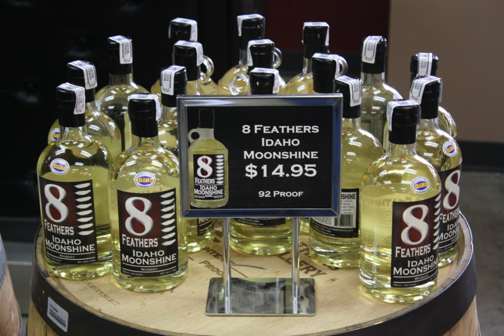 8 feathers Moonshine