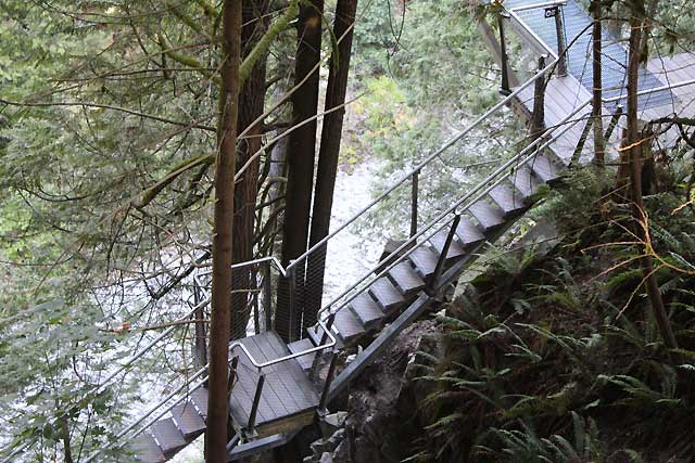 Climb at End of Cliffwalk